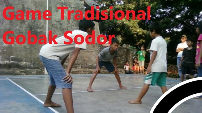 Game Tradisional Gobak Sodor